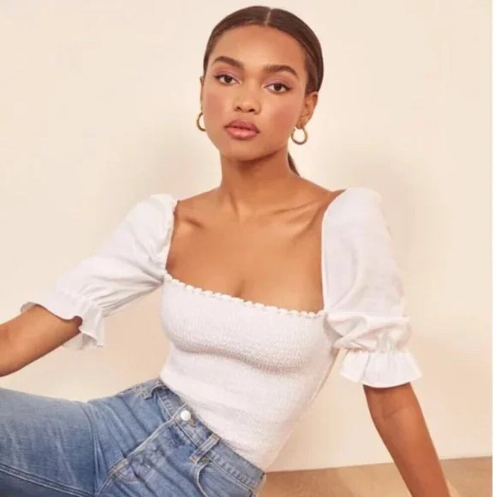 Reformation Clementine top